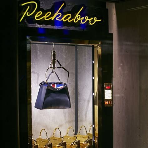 fendi vending machines|Fendi Peekaboo Vending .